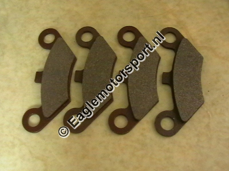 Remblokken voor, EGL 203 E 6, 9 MADMAX, 300 RX