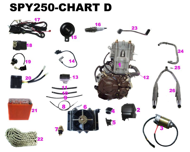 CDI SPY Racing 250cc