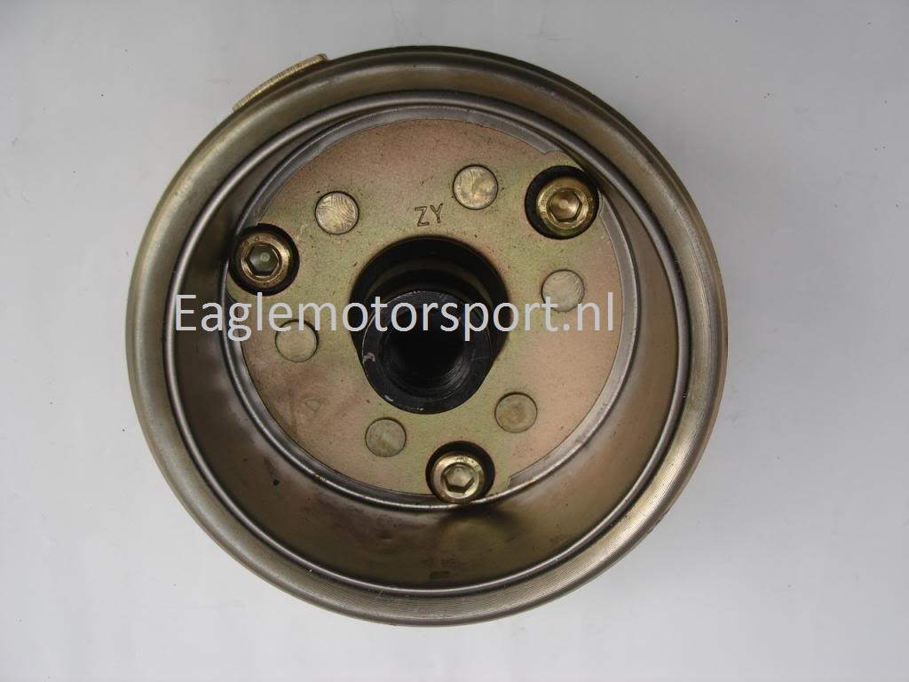 Vliegwiel EGLmotor 250cc Vliegwiel EGLmotor 250cc